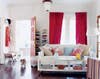 pet friendly rooms cavalier king charles in white and red living room