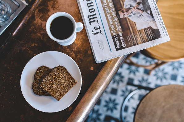 Best Restaurant Instagram Accounts To Follow La Fontaine De Belleville Toast Coffee Newspaper