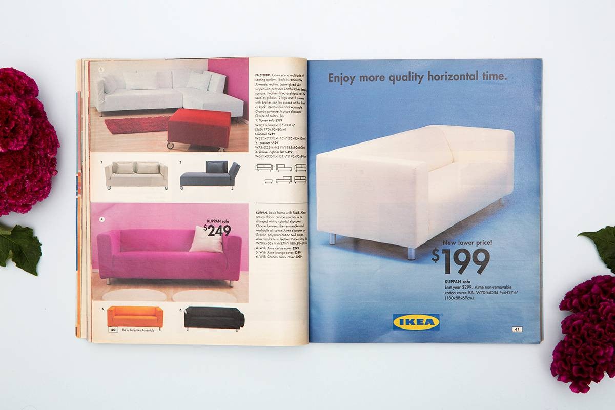 this is what ikea looked like 15 (!) years ago