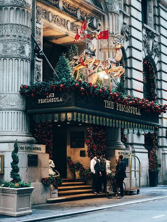 The 10 Hotels With the Best Christmas Decorations