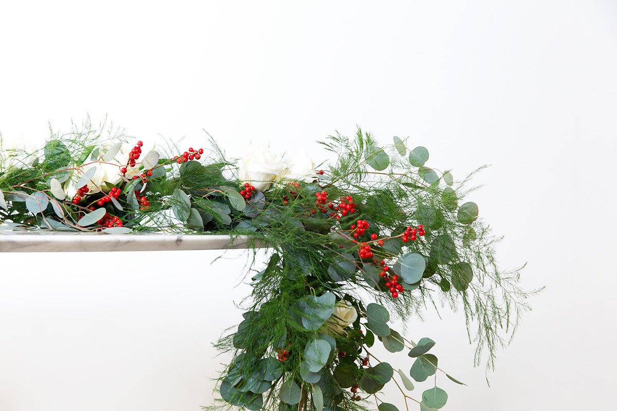 How To DIY A Garland For Your Tablescape