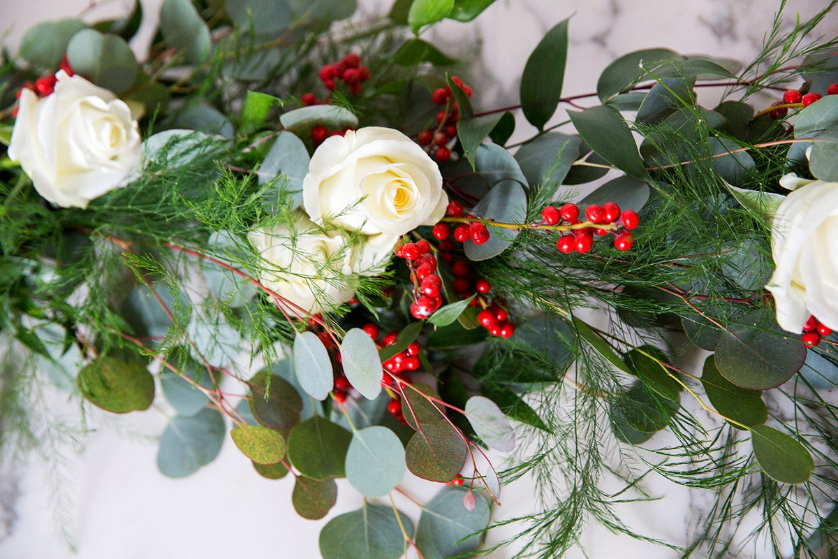 How To DIY A Garland For Your Tablescape Greenery
