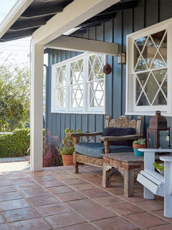 Proof That Even Celebrities Love Tiny Homes porch