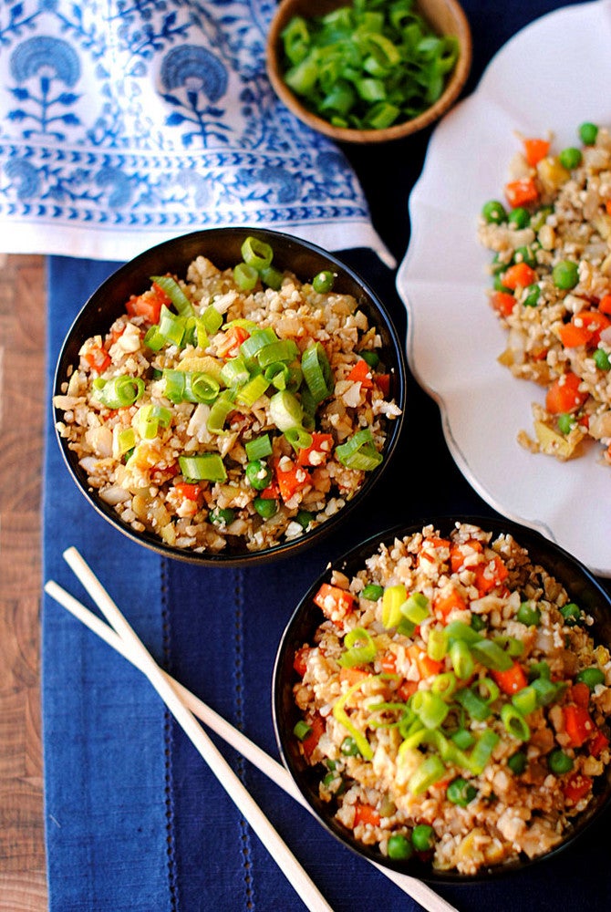 10 Easy Ways to Liven Up Your Cauliflower Rice low carb fried rice