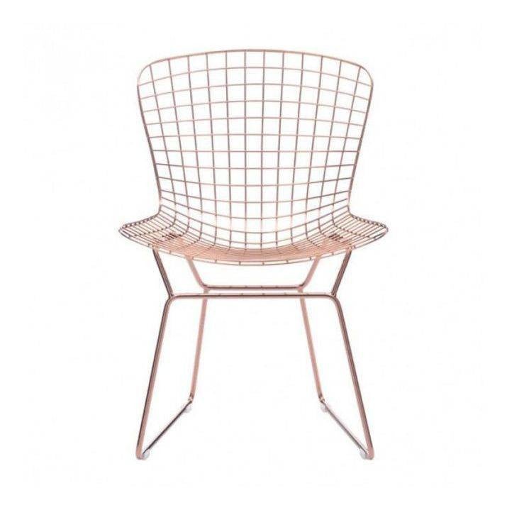 Best Chairs to Upgrade Your Dining Room rose gold