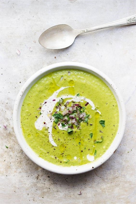 Colorful Bowls of Soup to Insta Before You Eat  creamy broccoli