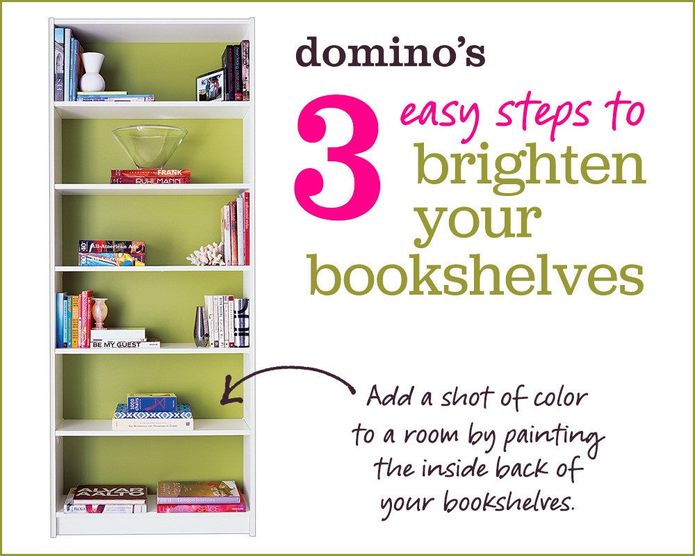 brighten your bookshelves