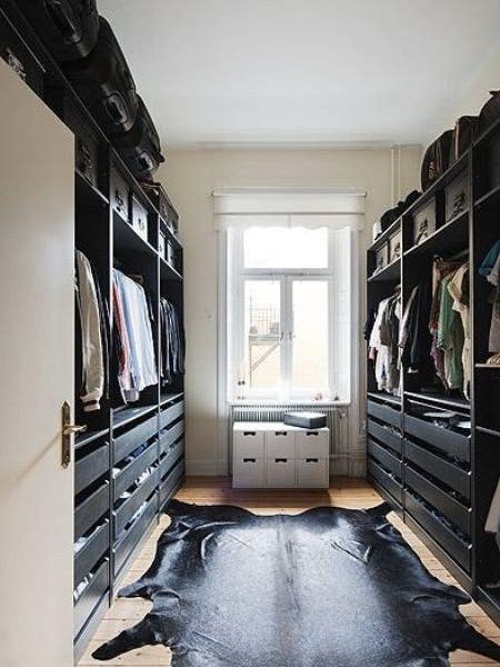 how to share a closet without losing your mind (or your stuff)
