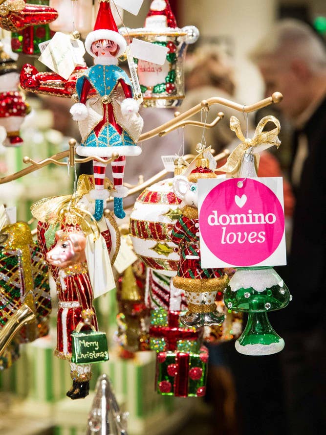 a holiday shopping soiree with domino & gumps