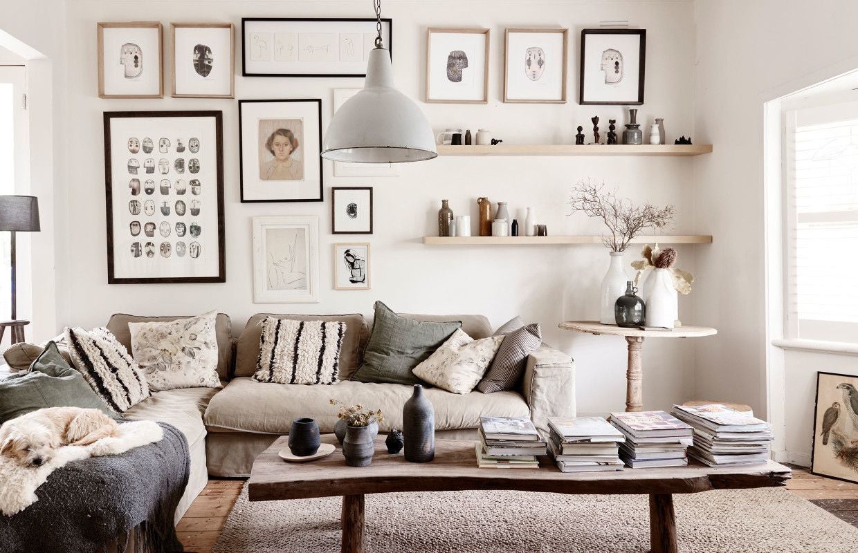 Taupe Living room