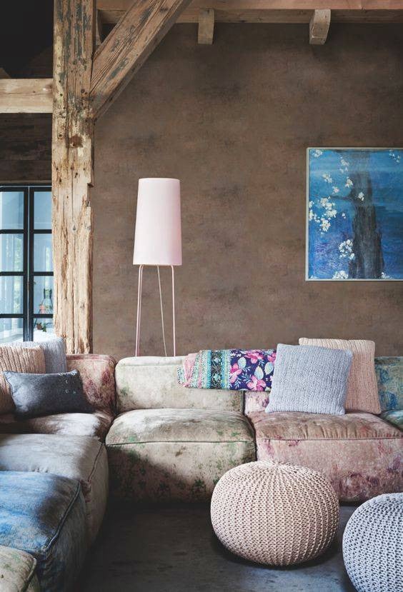 pink-brown-living-room-ideas
