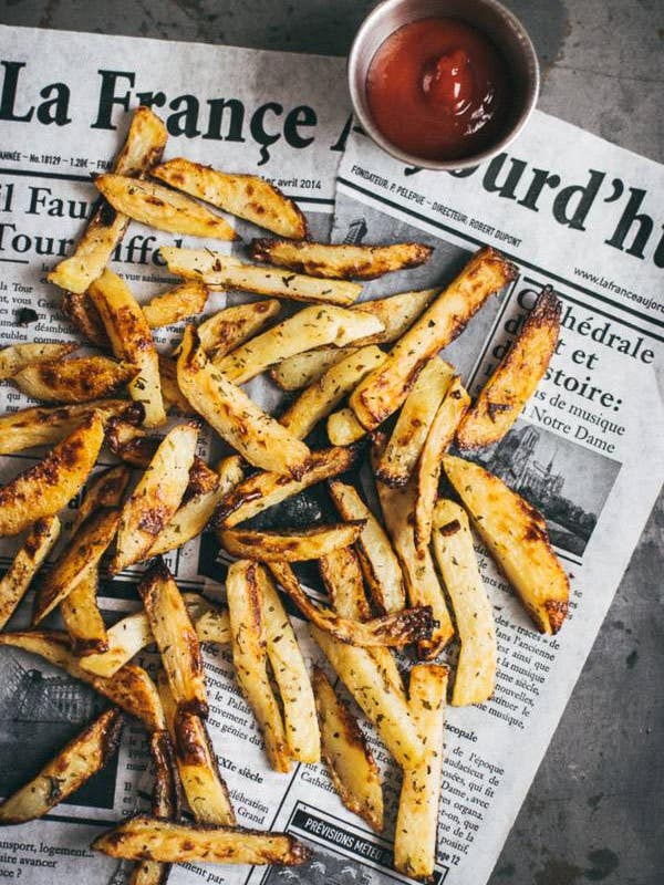 French Fry Recipes French Fries On Newspaper