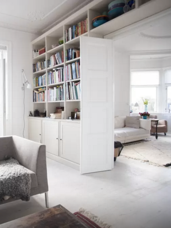 Best Scandinavian Airbnbs White Gray Living Room
