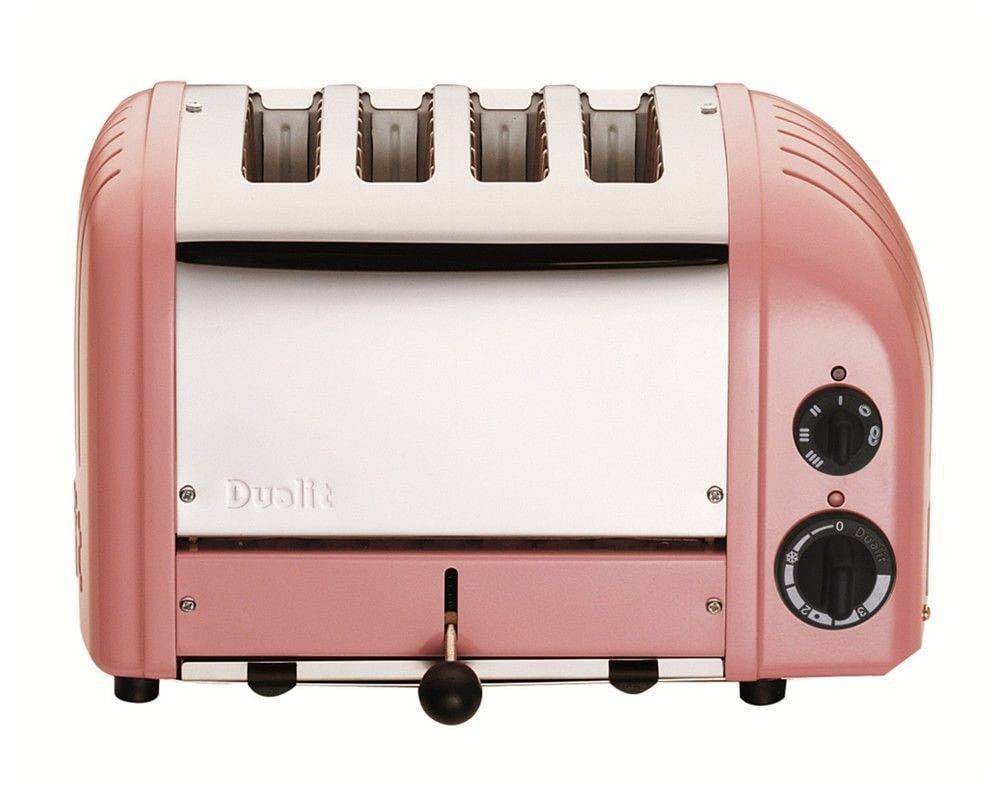 vintage kitchen decor ideas pink toaster