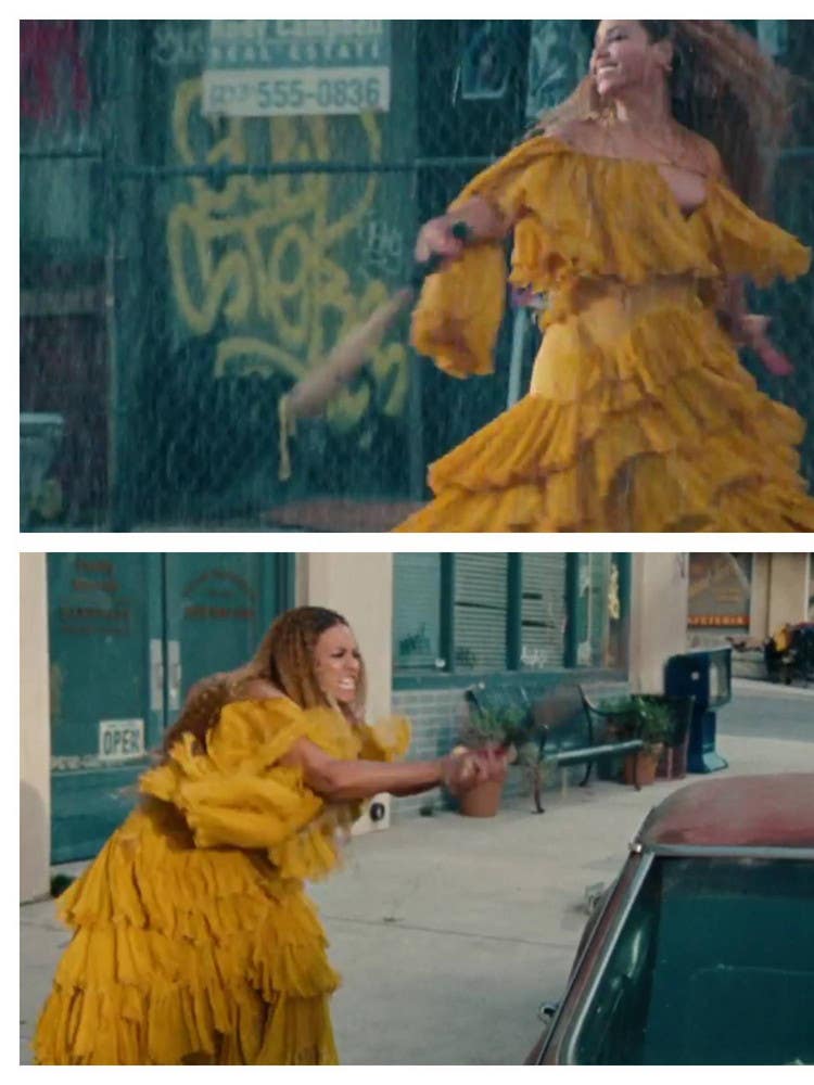 Beyonce Lemonade Mustard Yellow Dress