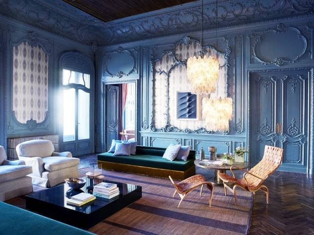 Wall Moulding Ideas Blue Living Room Walls And Molding