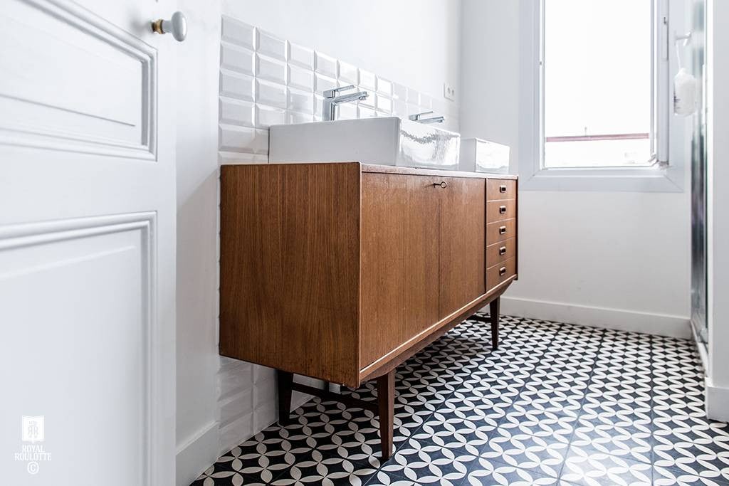 floor tile ideas tile bathroom with vintage sink