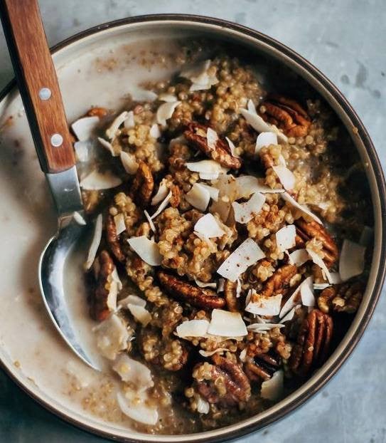 quinoa recipes for breakfast almond milk quinoa