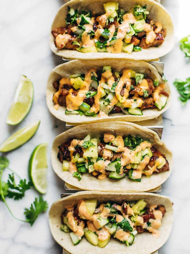 recipes with pineapple pork tacos