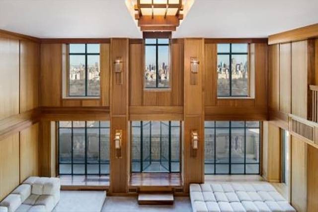demi moore nyc penthouse living room