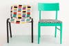 DIY Desk Accessories Reupholstered Chairs Green Black Multicolored