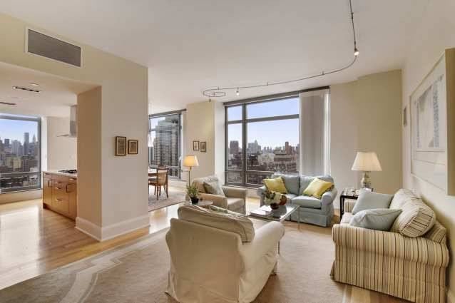 Scarlett Johansson's Upper East Side Apartment Living Room