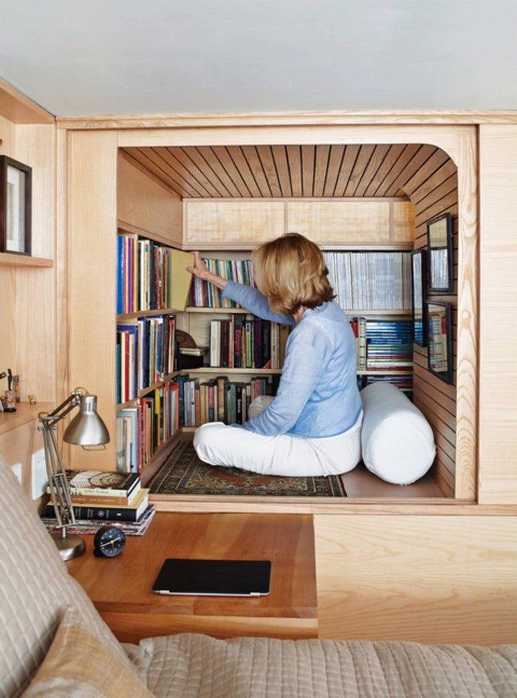 maximize a small space tiny library