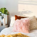 DIY This Faux Fur Pillow in Under 20 Minutes