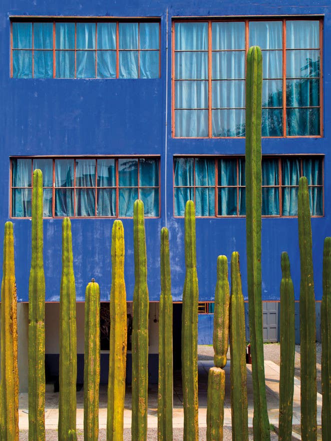 Blue and Green Exterior