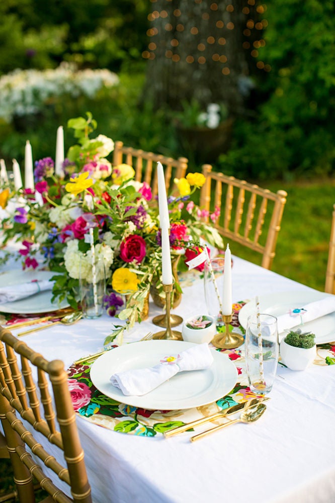 a bright and bold summer fete