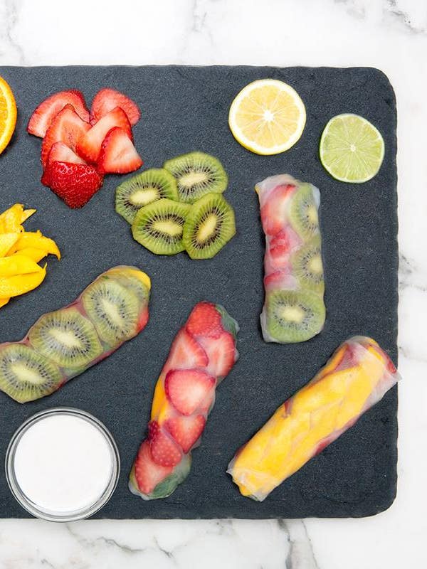 Summer Roll Recipes Fruit Summer Rolls