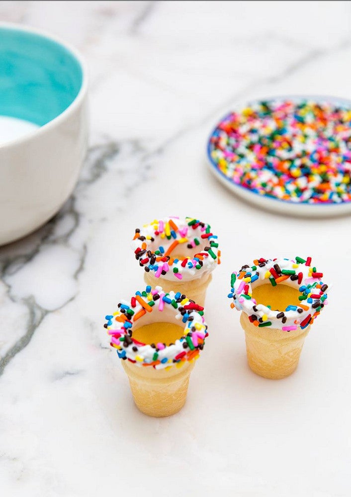 Modern Baby Shower Ideas Mini Ice Cream Cones