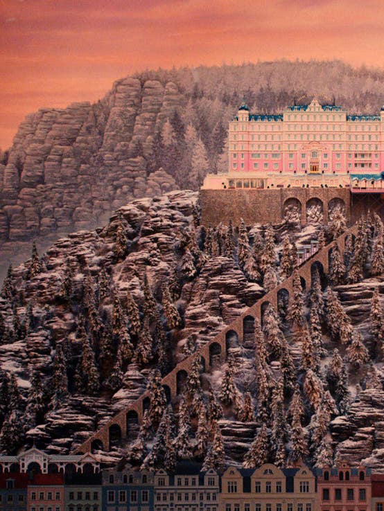a grand budapest hotel – inspired home