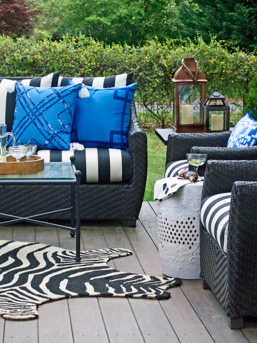 tips on creating an outdoor room