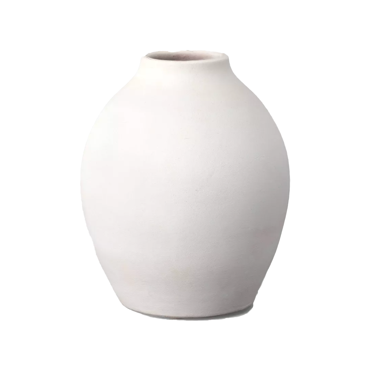 white ceramic vase from threhold