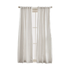 Set of 2 Linen Curtain Panels in white