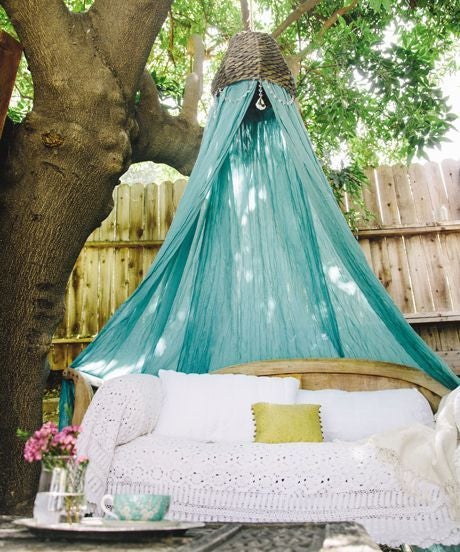 the easiest diy canopy we’ve ever seen