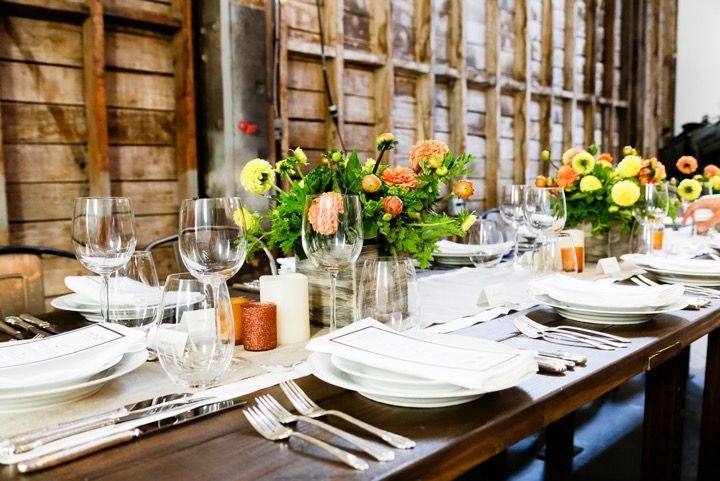 a dinner party venue we’ve NEVER seen