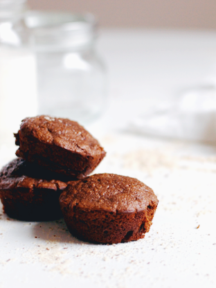 4-ingredient gluten free nutella muffins