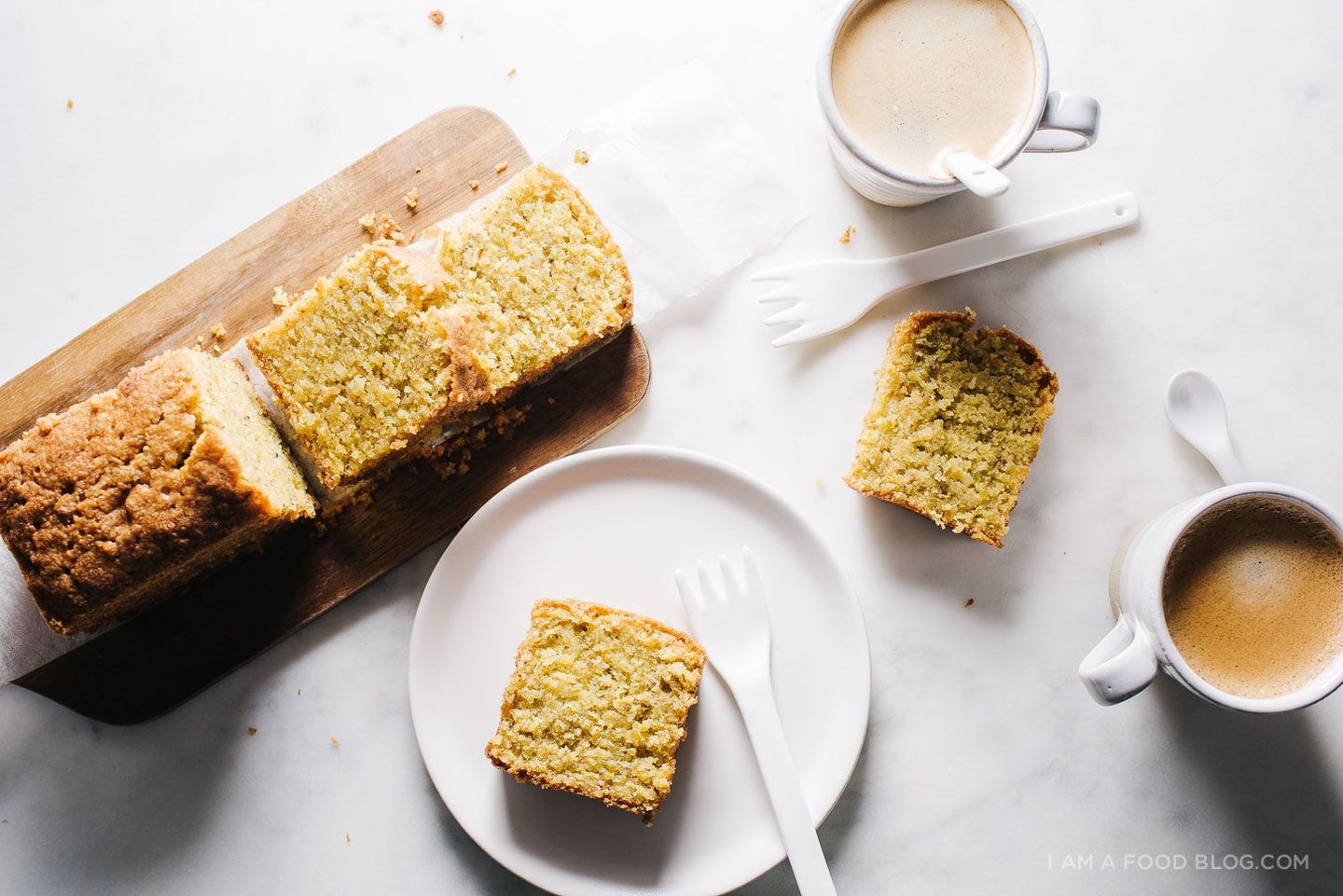 this flourless pistachio almond loaf will change your life