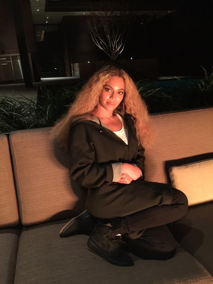 beyonce on couch