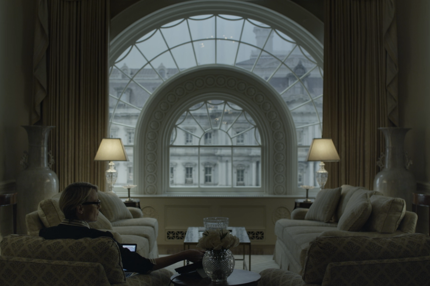 house of cards living room