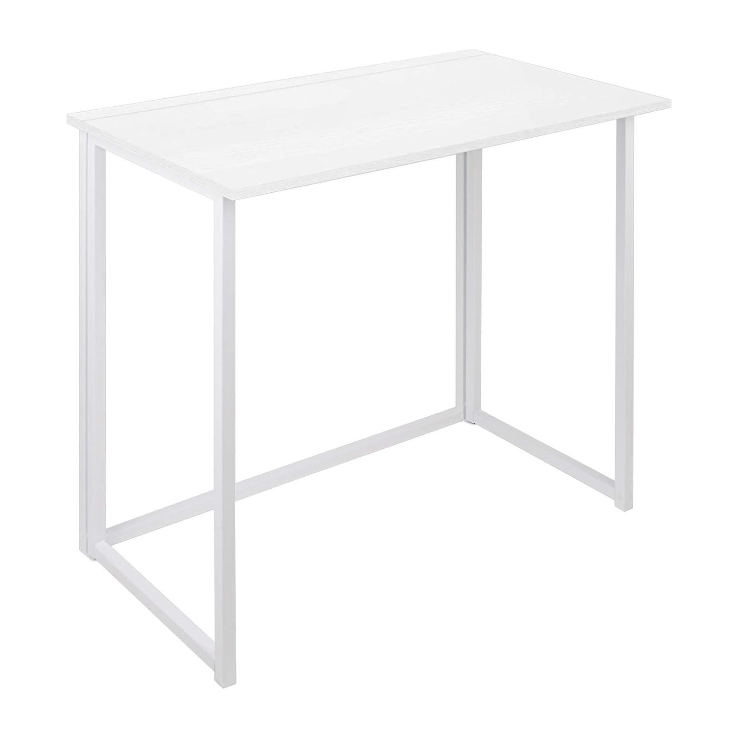 white folding desk
