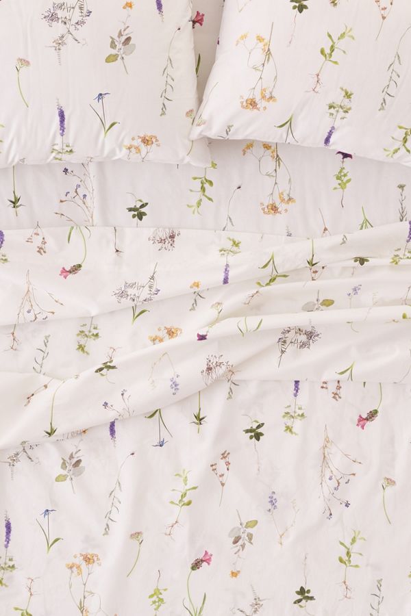 floral sheet set