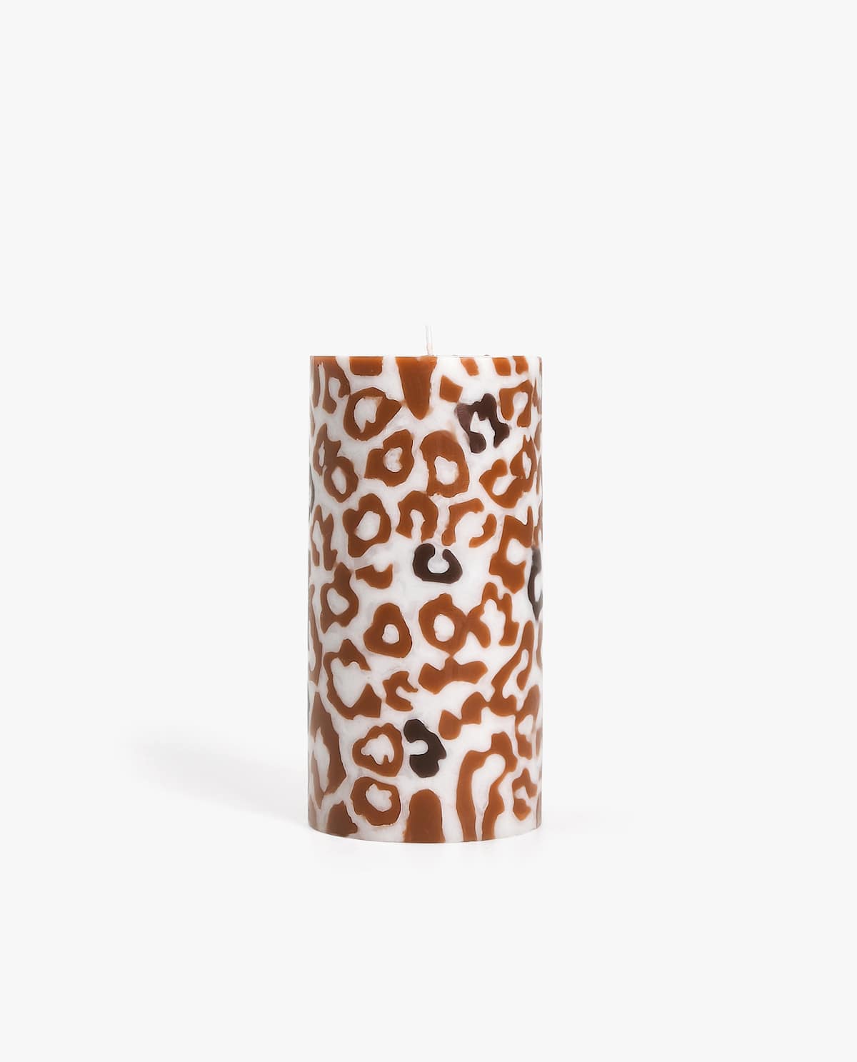 leopard print candle