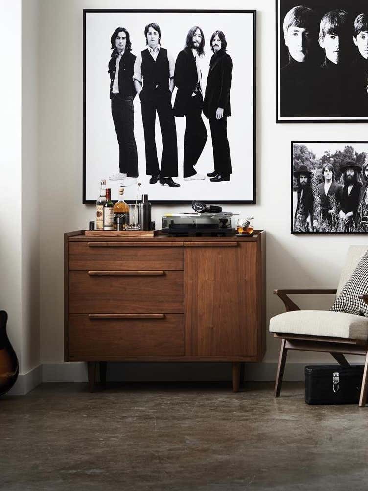 Crate and Barrel Just Launched a Beatles–Inspired Art Collection