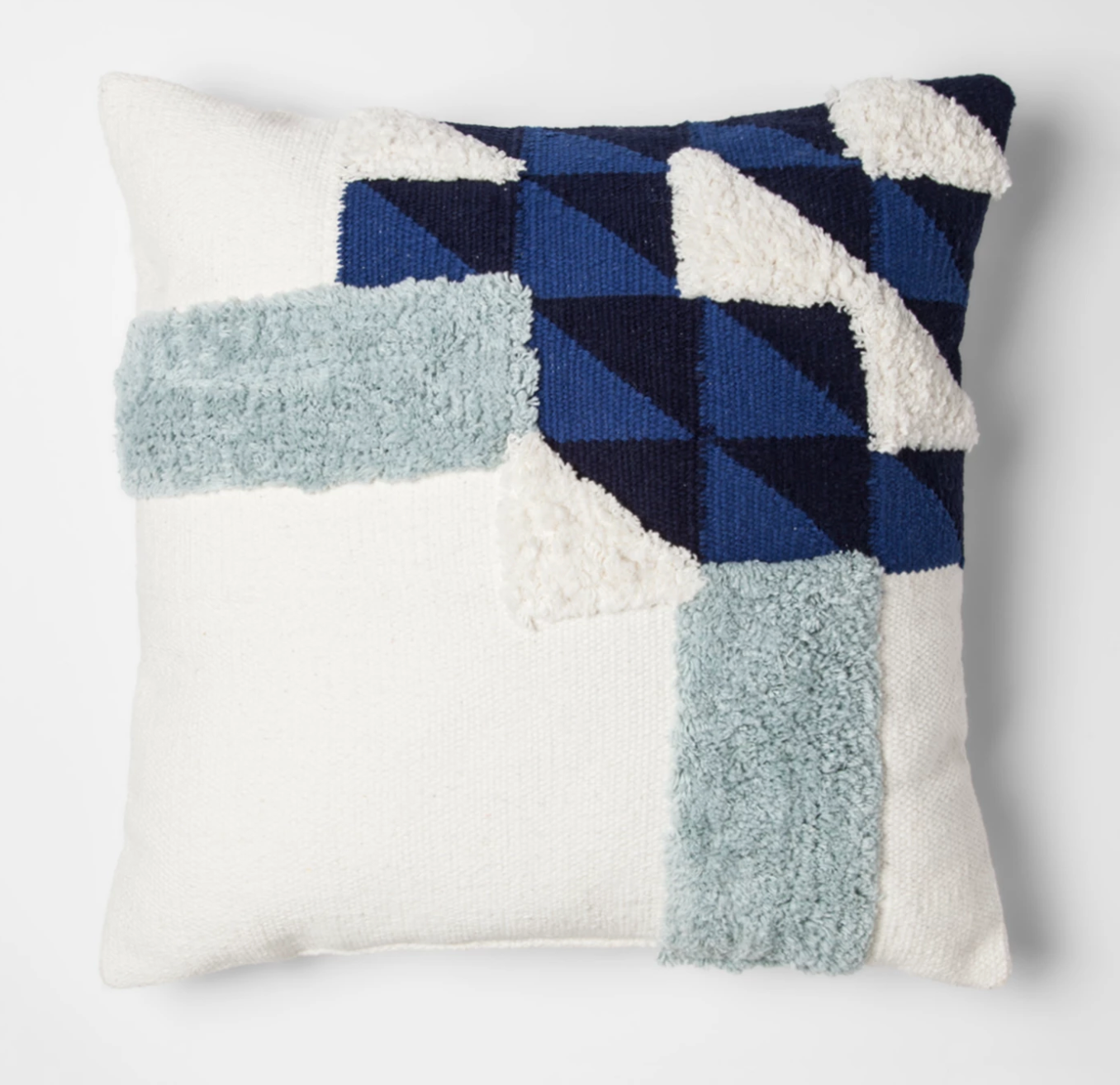 Blue Color Block Throw Pillow – Project 62