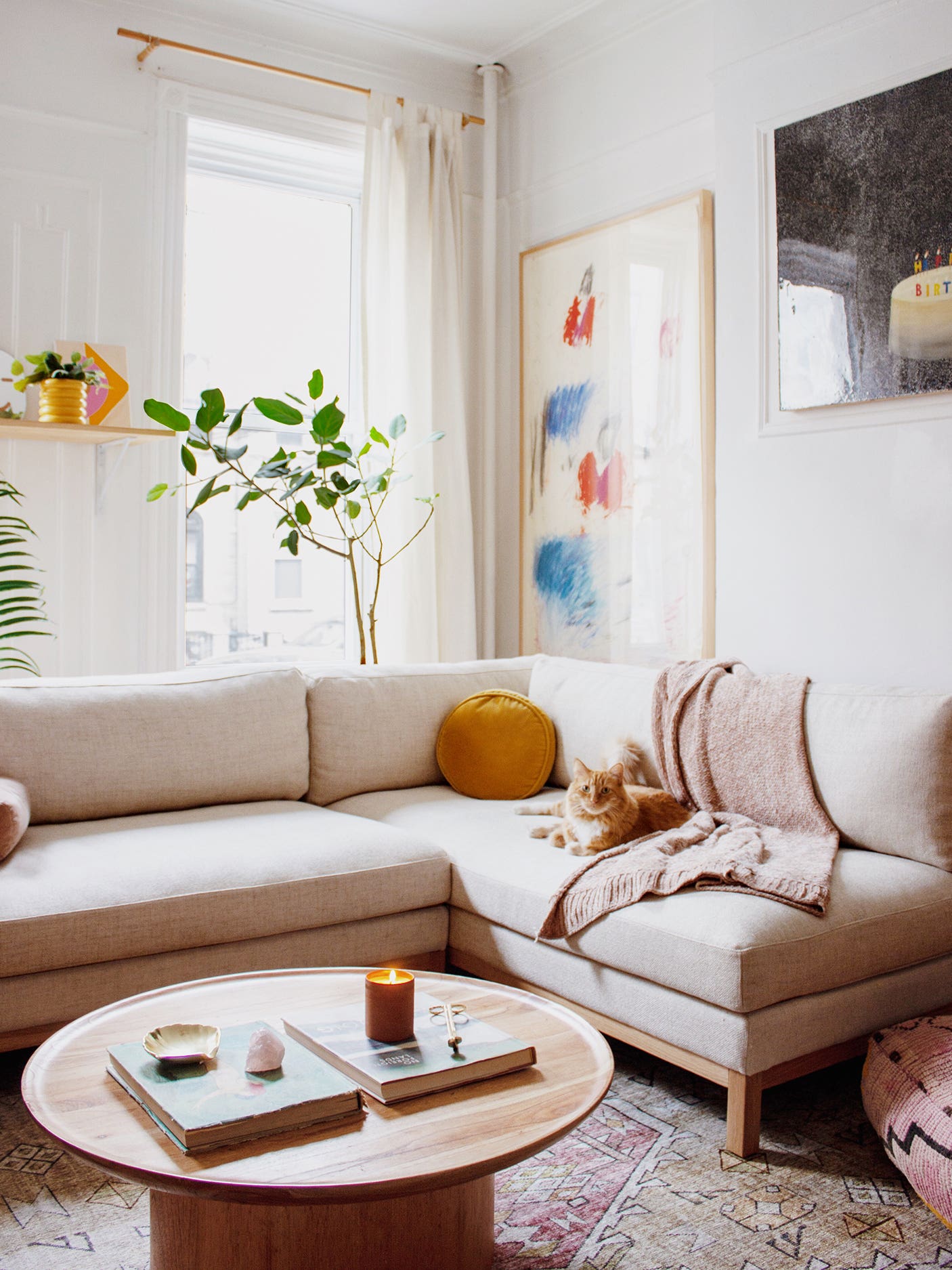 This Instagram-Famous Living Room Just Got a Sophisticated Makeover