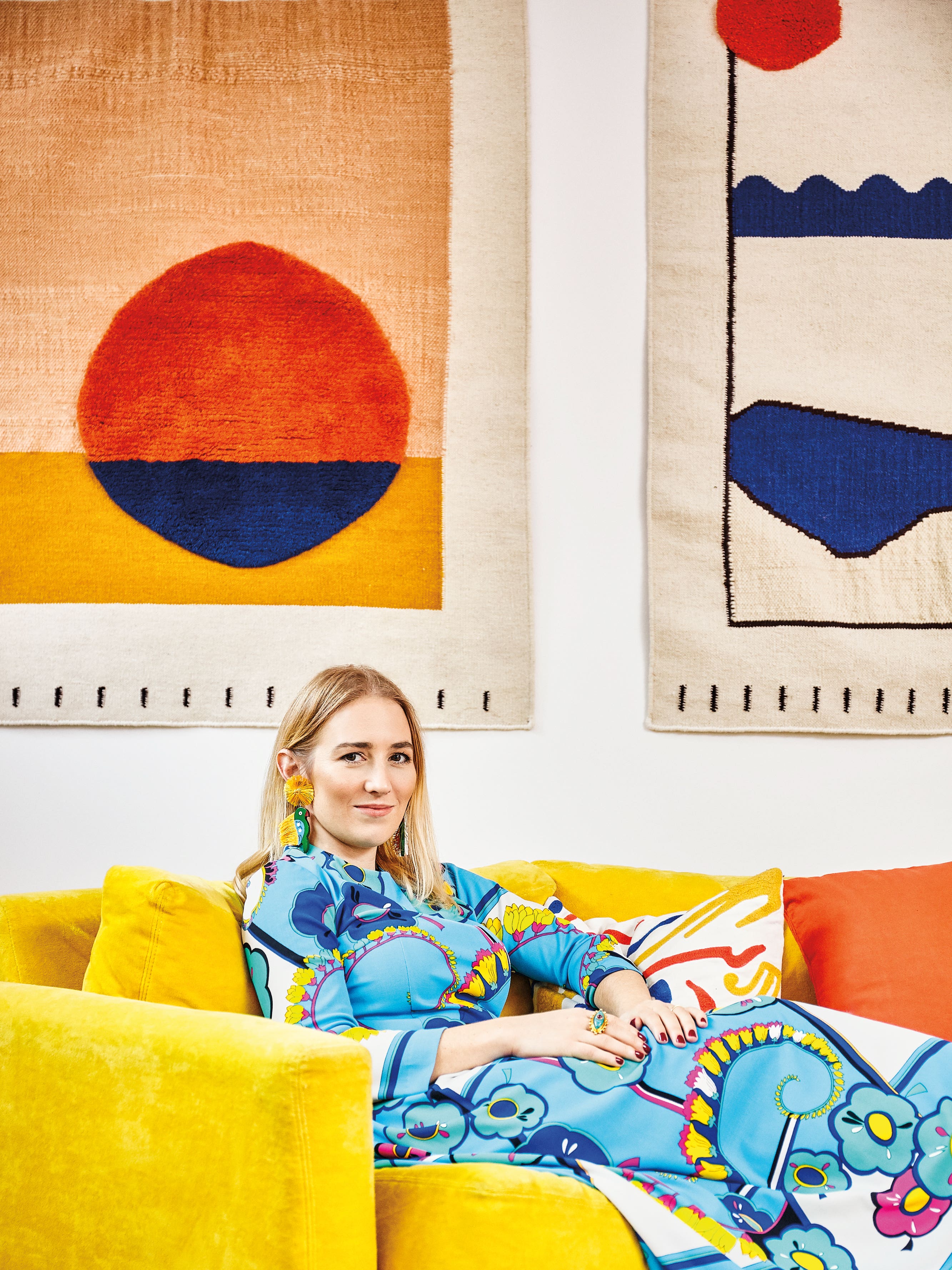 The Founder of Aelfie Invites Us Inside Her Color-Saturated Long Island Home