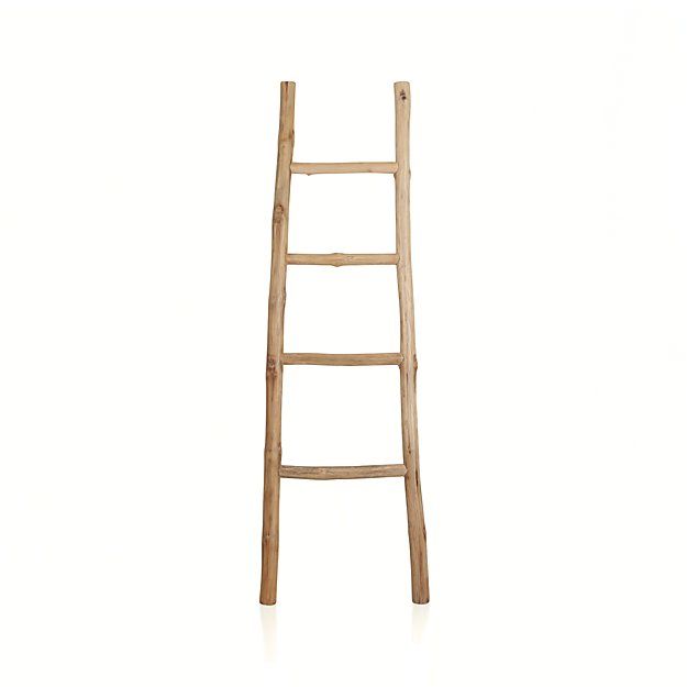 teak ladder
